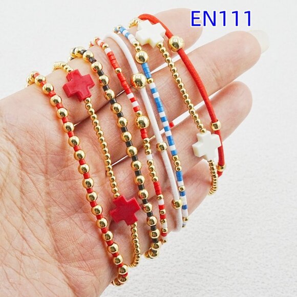Enewton Red-Tone Bracelet Set - Picture 6 of 6